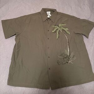 Disneyland Button Up Hawaiian Shirt